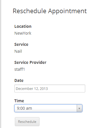 appointment reschedule cancellation example rescheduling